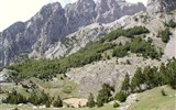 Národní parky a zahrady - Albánie - Albánie - hory pokrývají většinu území a jsou překrásné