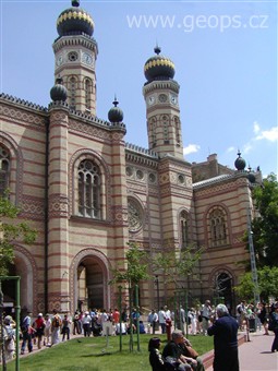 Maďarsko, Budapešť, synagoga