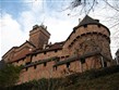 Francie - Alsasko - Haut Koenigsbourg, postaven na konci 19.stol císařem Vilémem II. v novogotickém stylu na místě hradu z roku 1114