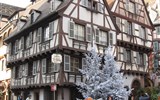 Advent v Alsasku-zimní pohádka - Francie, Alsasko, Ribeauvillé uprostřed adventu