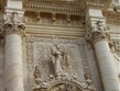 Itálie, Apulie, Lecce, detail paláce