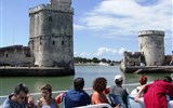 Bordeaux a Akvitánie, památky a vlny Atlantiku - Francie, Atlantik, La Rochelle, pevnost