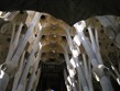 Španělsko, Barcelona, Sagrada Familia, interier