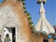 Španělsko, Barcelona, Casa Batlo, střechy