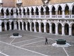 Itálie, Benátky, Dóžecí palác, arkády vnitřního nádvoří