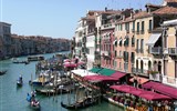 Perly severní Itálie, Benátky, koupání a slavnost Redentore s ohňostrojem - Itálie, Benátky, Canal Grande