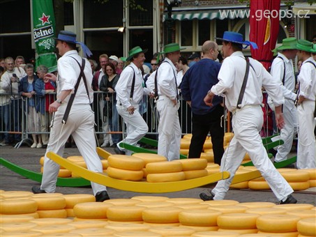 Nizozemí, Alkmaar, sýry