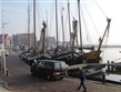 Holandsko - Volendam, rybářský přístav ve starobylé rybářské vesnici