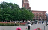 Berlín, advent, výstavy a Tropické ostrovy - Německo - Berlín - radnice na Alexanderplatzu
