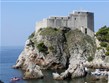 Chorvatsko, Dubrovník, pevnost u vjezdu do přístavu vybudovaná proti nájezdům pirátů