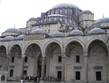 Turecko - Istanbul -Sulejmanova mešita, vnitřní nádvoří