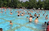 Silvestr v termálech Harkány - Maďarsko - Harkány - termální lázně, venkovní bazén