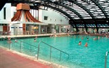 Karneval Busojárás, termální lázně Harkány - Maďarsko - Harkány - vnitřní bazén
