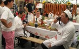 Maďarské slavnosti - Maďarsko, Bekéscsaba, slavnost klobás