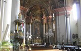 Wellness víkend v Egeru - Maďarsko, Eger, interiér barokního minoritského kostela od K.I.Diezenhofera, 1771