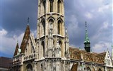Letní Budapešť, památky a termální lázně - Maďarsko, Budapešť, Matyášův chrám