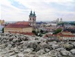 Maďarsko, Eger, pohled na město z hradu