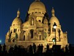 Do přírody pod stan - Francie, Paříž, večerní Sacré Coeur