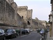 Francie, Provence, Avignon, městské hradby