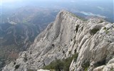 Přírodní parky a památky Provence 2017 - Francie, Provence, vrchol Ste Victoire