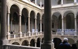 Palermo - Itálie, Sicílie, Palermo, Palazzo Reale, arkády