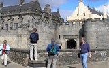 Krásy Skotska letecky - Velká Británie, Skotsko, hrad Stirling