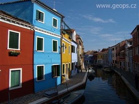 Itálie, Benátsko, Burano