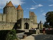 Francie, Corbieres, Carcassonne, brána