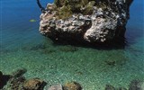 Korsika, rajský ostrov 2019 - Francie - Korsika - azurové a průzračné moře