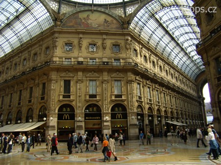 Itálie, Miláno, Galleria Vittorio Emanuelle