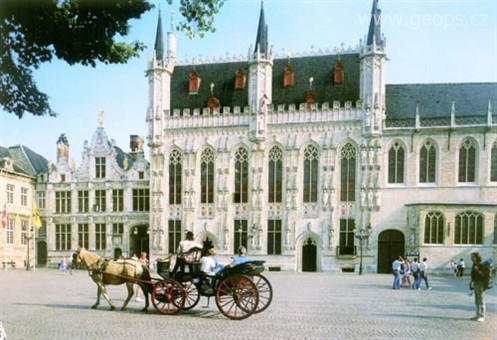 Eurovíkendy - Belgie - Bruggy - justiční palác
