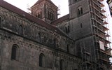 Quedlinburg - Německo - Harc - Quedlinburg, románský kolegiátní kostel sv.Serváce, 1017-1129