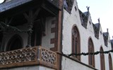 Německo, parky, zahrady a památky UNESCO - Německo - Harc - Goslar, gotická radnice, druhá polovina 15.stol.