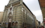 Florencie, Garfagnana s koupáním a Carrara 2020 - Itálie - Toskánsko - Pistoia - Chiesa San Paolo, XII.stol v pisánském stylu