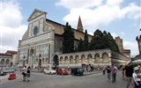 Florencie, Siena, Lucca -  poklady Toskánska letecky - Itálie, Florencie - Santa Maria Novella, 1279-1357, dominikáni