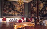 Po stopách Wittelsbachů a Mnichov 2020 - Německo - Mnichov, Královský palác, ložnice kurfiřtovy manželky, nejluxusněji zařízená místnost v paláci