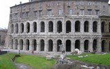 Řím, Vatikán, po stopách Etrusků v době adventu 2020 - Itálie - Řím a okolí - Marcellovo divadlo, postavil 17-13 př.n.l Augustus