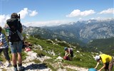 Slovinsko, hory, moře a jezera podzim - Slovinsko - Julské Alpy - lehká vysokohorská turistika nabízí nádherné výhledy