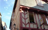 Vannes - Francie - Bretaň - Vannes, dům ze 16.stol. zvaný Vannes et sa femme