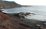 Perly Kanárských ostrovů La Gomera a La Palma - Španělsko - Kanárské ostrovy - černé pláže s čedičovým pískem