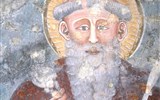 Léto na jezeře Garda s koupáním -  Itálie - Sirmione - San Pietro in Mavino, fresky z 12.-16.stol.