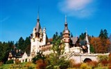 Hory a kláštery Drákulovy Transylvánie 2020 - Rumunsko - Sinaia, horské městečko 