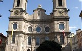 Nejkrásnější Tyrolský advent plný zážitků - Rakousko - Tyrolsko -  Innsbruck, katedrála sv.Jakuba, barokní, zcela přestavěna 1717-1724 po zničení zemětřesením
