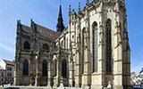 Ukrajina a východní Slovensko, příroda, města a památky UNESCO - Slovensko - Košice - gotický dóm sv.Alžběty, 1378-1508 v několika fázích