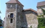 Advent v Lublani, J. Plečnik a termální lázně 2020 - Slovinsko - Lublaň, Lublaňský hrad, z 12.století, 1485-95 přestavěn Habsburky