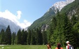 Slovinsko, hory, moře a jezera podzim - Slovinsko - Julské Alpy - dolina Tamar