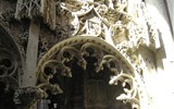 Champagne, UNESCO, víno, katedrály a středověká slavnost Médievales 2020 - Francie - Champagne - Troyes, kostel sv.Magdaleny, překrásně tesaná chórová přepážka