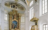 Nymphenburg - Německo - Bavorsko - Nymphenburg, palácová kaple, 1702-1715