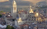 Královský Madrid, Toledo, Cuenca, perly Kastilie a poklady UNESCO 2020 - Španělsko - Kastilie a León - Segovia, pozdně gotická katedrála, 1525-1678