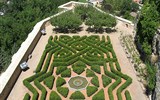 Španělsko, poklady UNESCO - Španělsko - Kastilie a León - Segovia, zahrady Alcazaru
